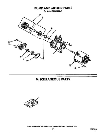 Pump and motor