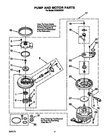 Pump and motor