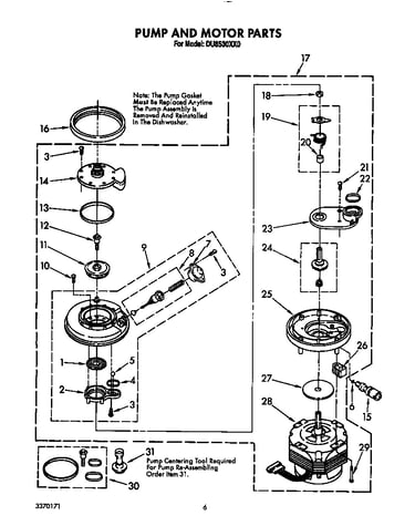 Pump and motor