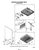 Dishrack and panel