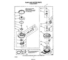 Whirlpool DU9000XR7 pump and motor diagram