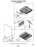 Dishrack and panel