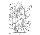 Whirlpool GDU8700XT0 tub diagram