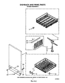 Dishrack and panel