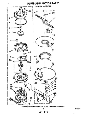 Pump and motor