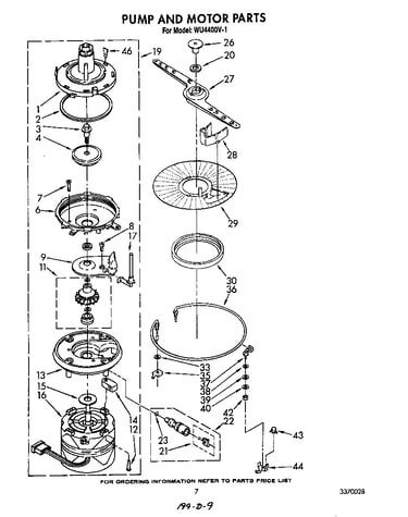 Pump and motor