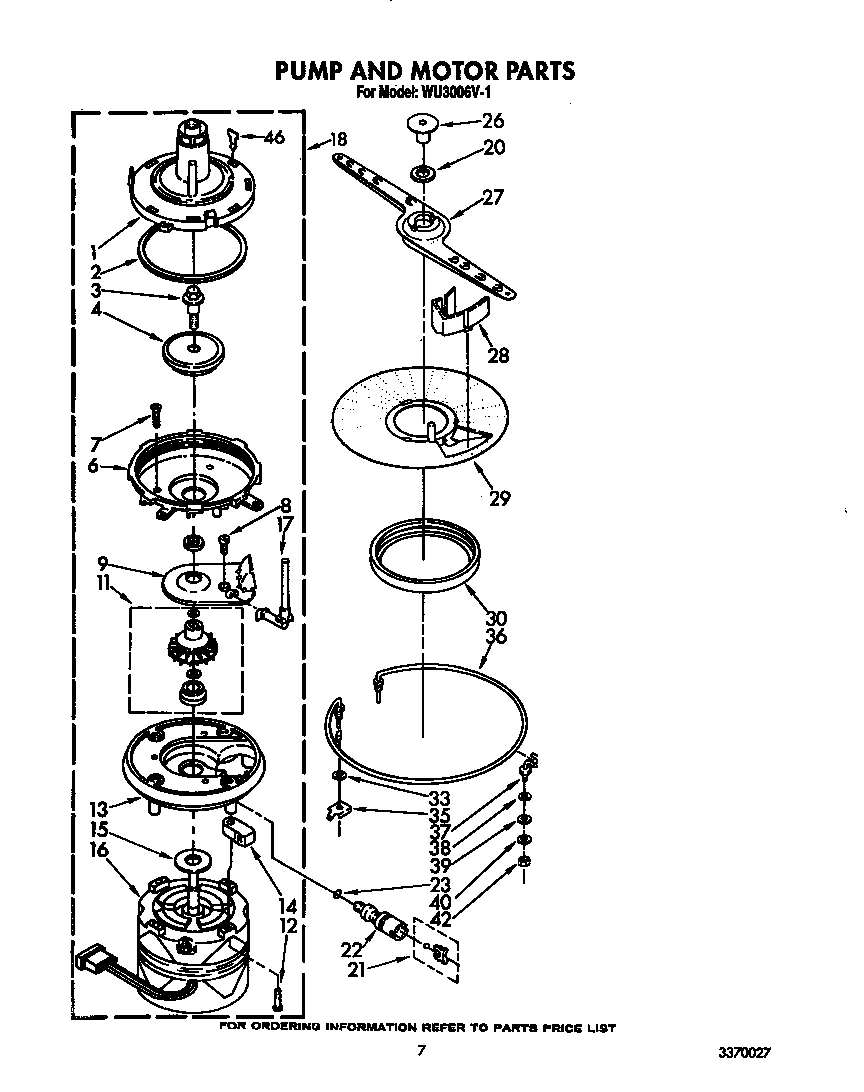 Pump and motor