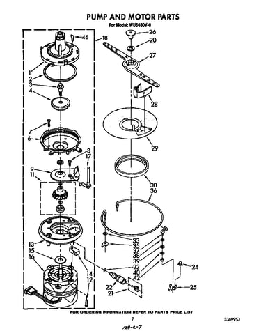 Pump and motor