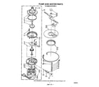 Whirlpool DU7216XS3 pump and motor diagram