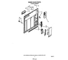 Whirlpool TUD3000W0 inner door diagram