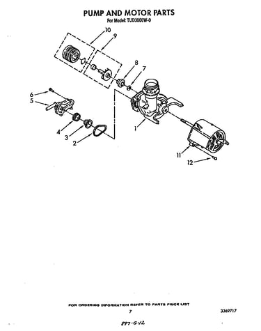 Pump and motor