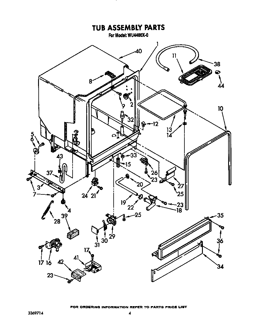 Tub assembly
