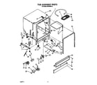 Roper WU3000X0 tub assembly diagram