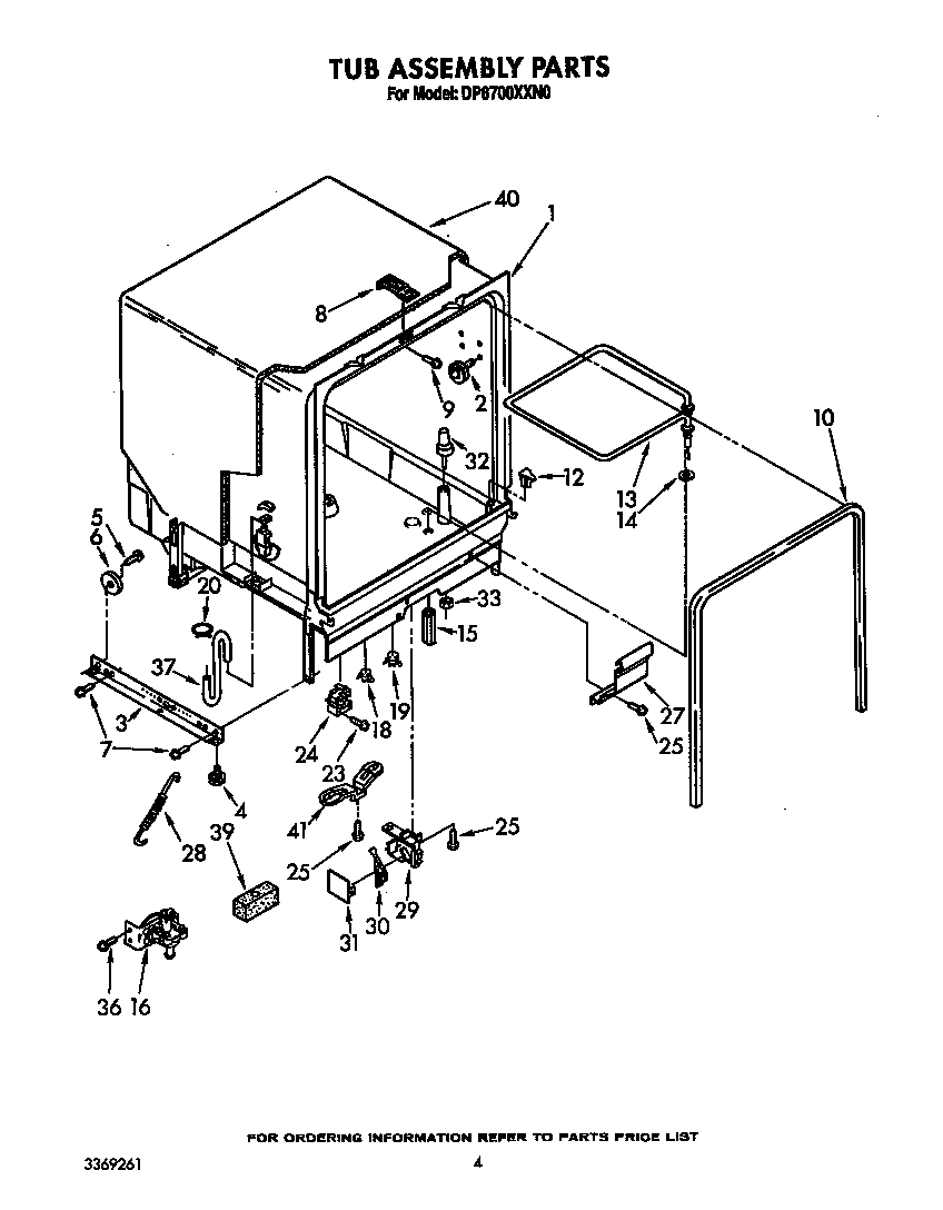 Tub assembly