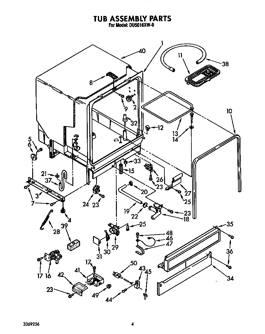 Tub assembly