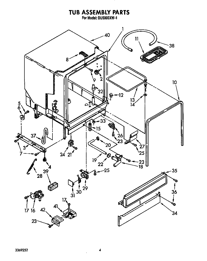 Tub assembly