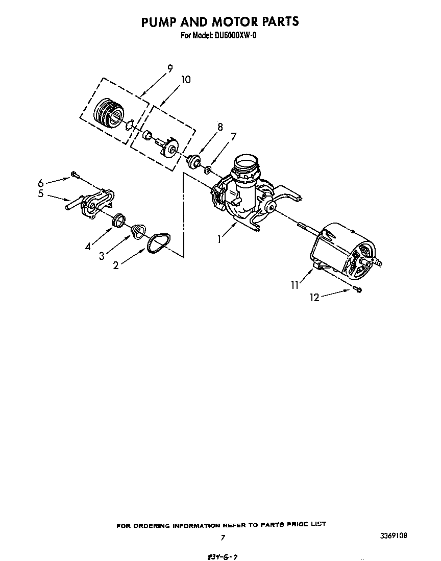 Pump and motor