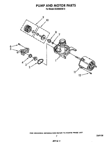Pump and motor