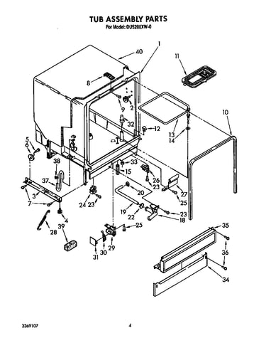 Tub assembly