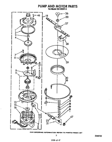 Pump and motor