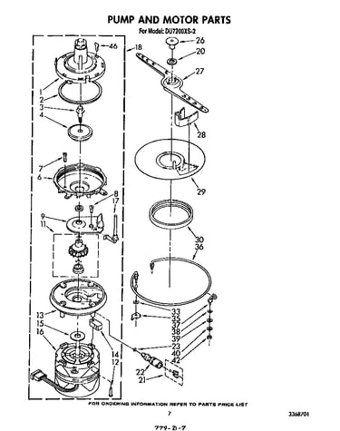 Pump and motor