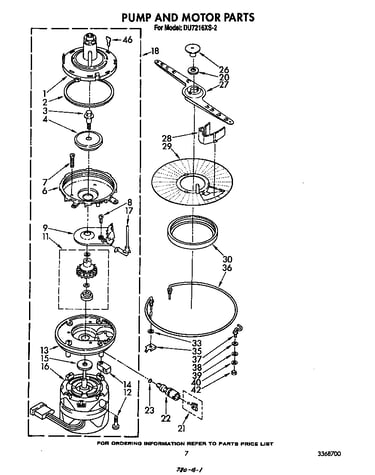 Pump and motor