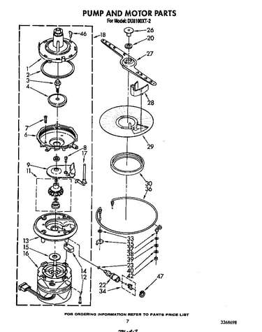 Pump and motor