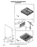 Dishrack and panel