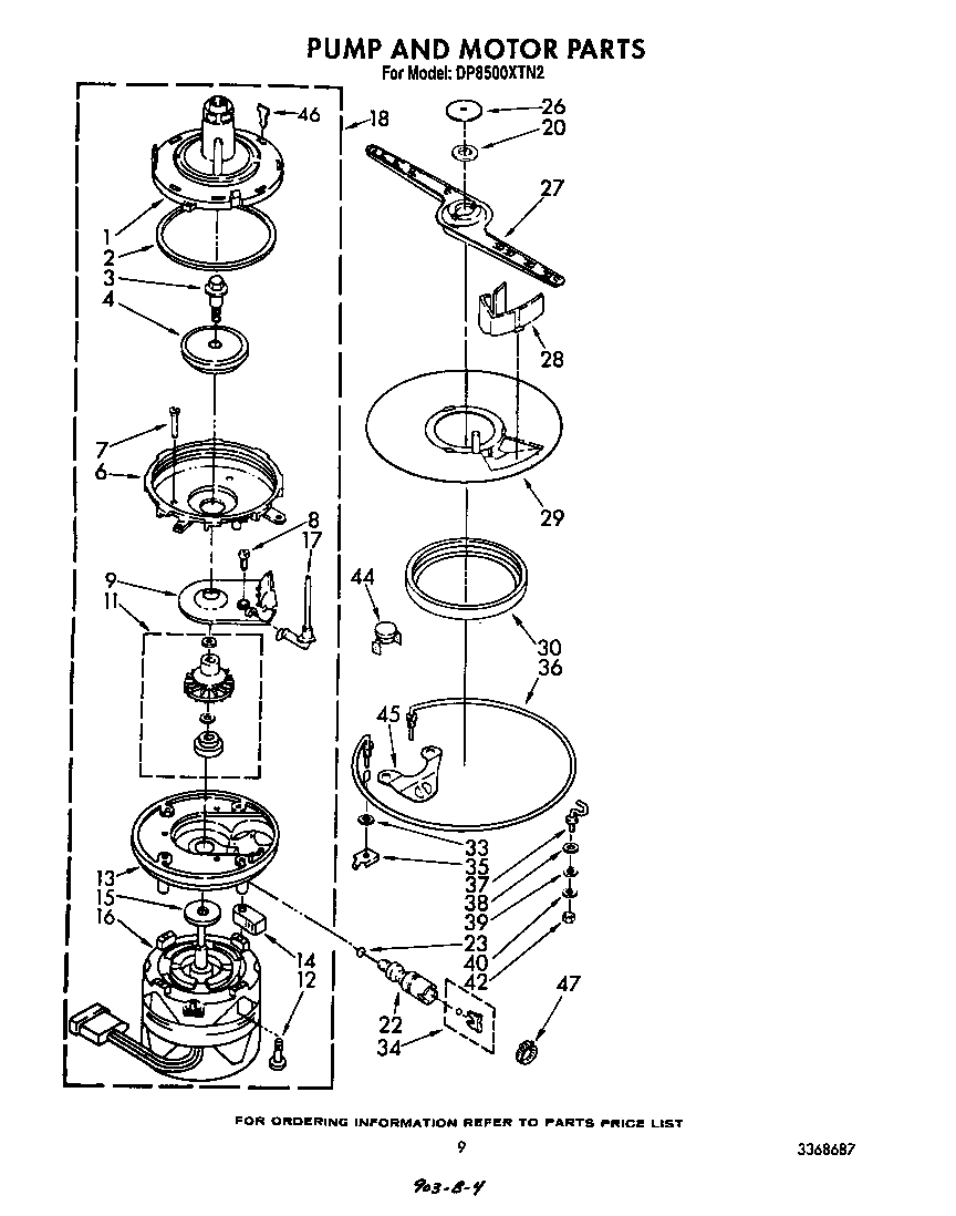 PUMP AND MOTOR