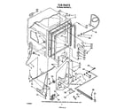 Whirlpool DU8700XT2 tub diagram