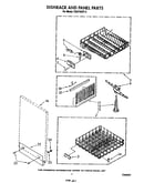 Dishrack and panel