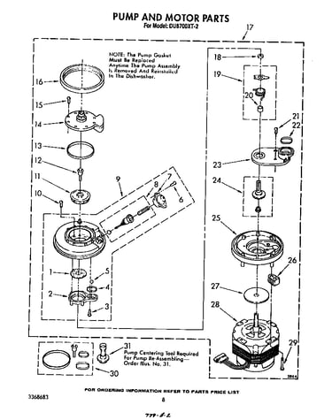 Pump and motor