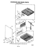 Dishrack and panel