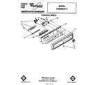 Whirlpool DU8900XT3 console diagram