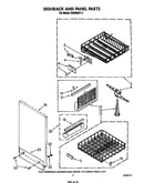 Dishrack and panel