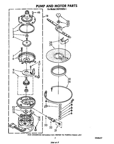 Pump and motor
