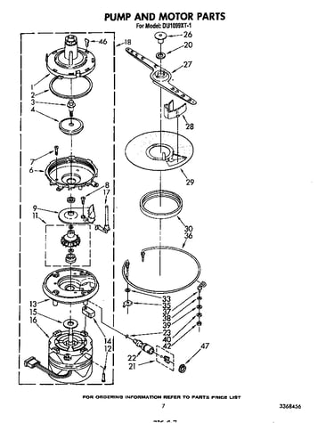 Pump and motor