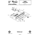 Whirlpool DP3000XRN2 console diagram