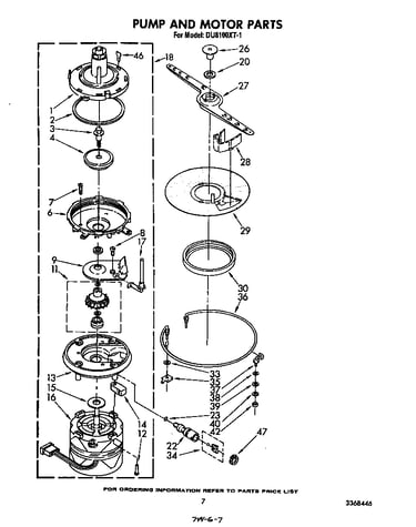 Pump and motor