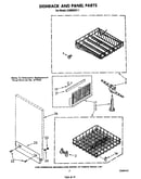 Dishrack and panel