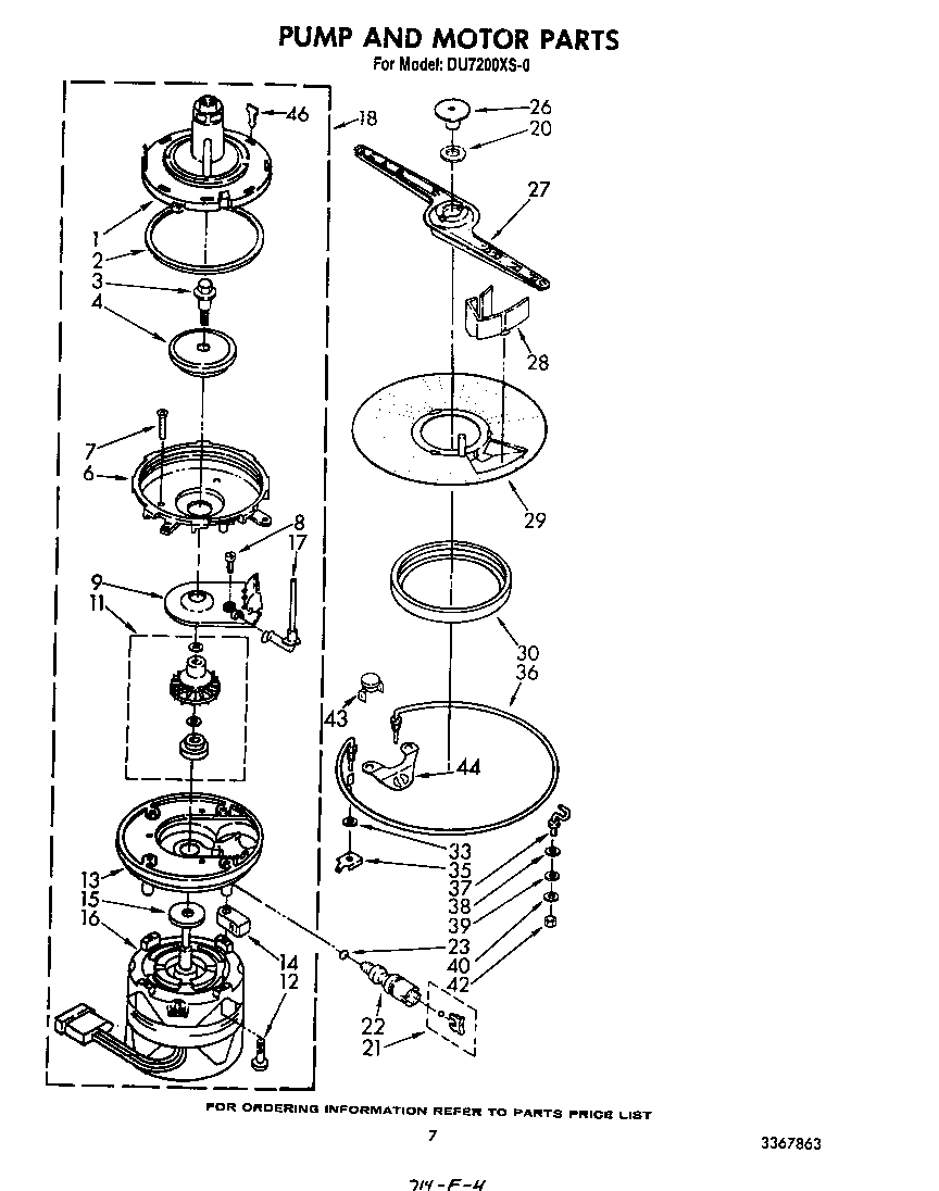 Pump and motor