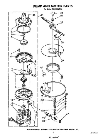 Pump and motor
