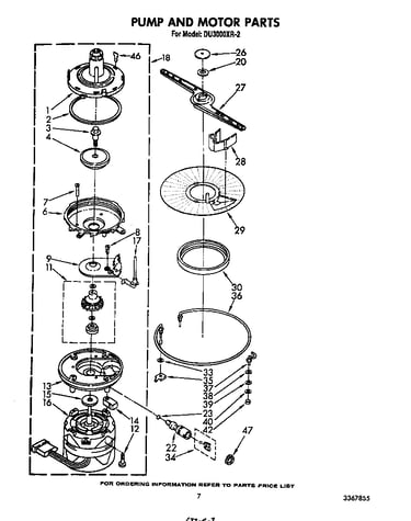 Pump and motor