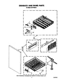 Dishrack and panel