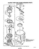Heater, pump and lower sprayarm