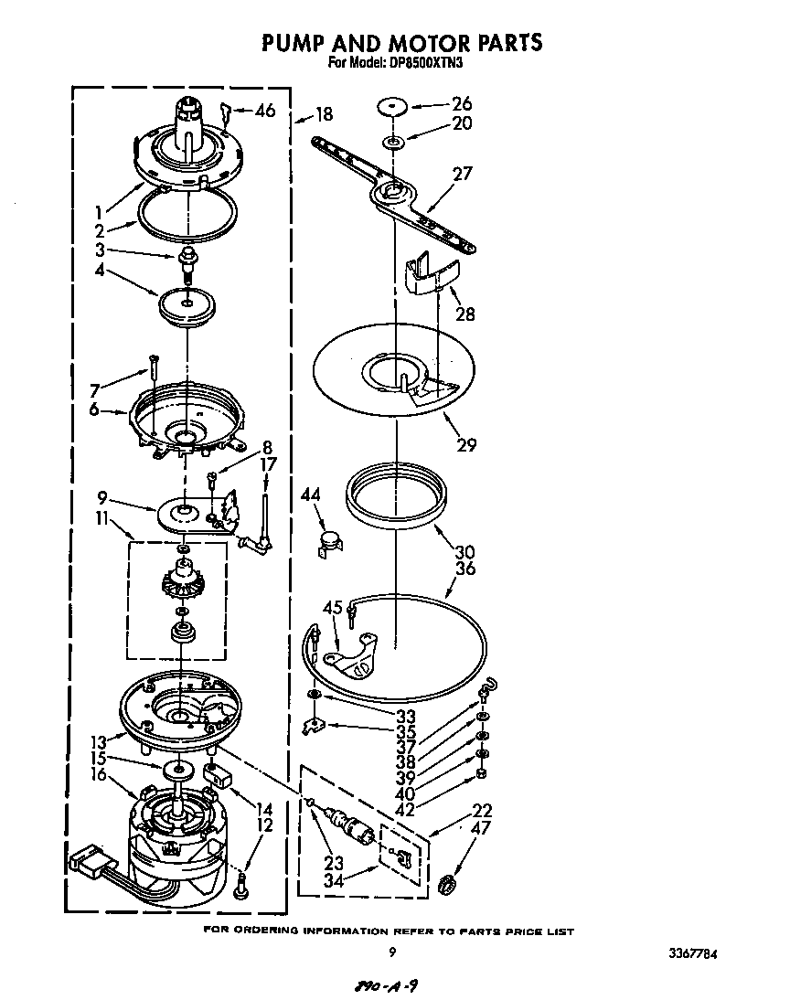 PUMP AND MOTOR