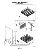 Dishrack and panel
