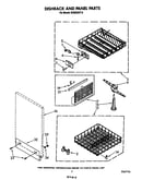 Dishrack and panel