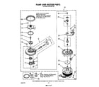 Whirlpool DP8700XTN0 pump and motor diagram