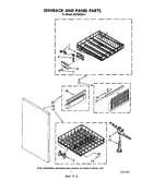 Dishrack and panel